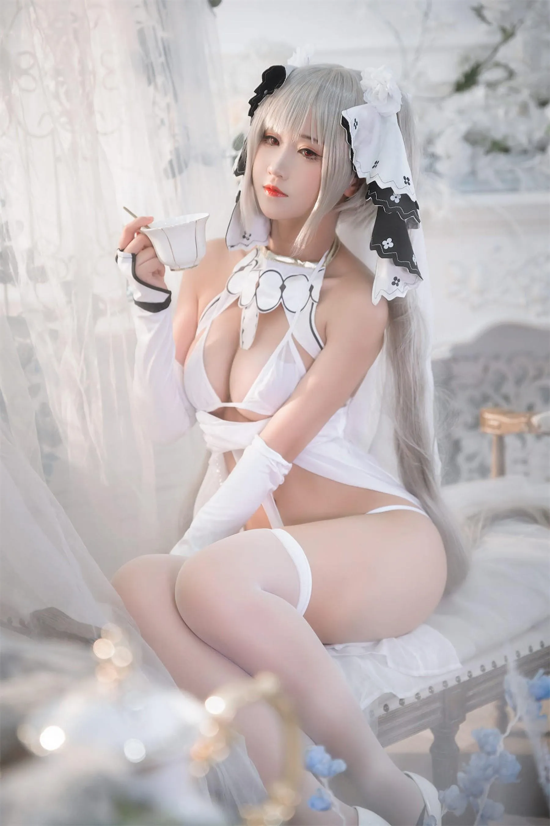 三度_69 – NO.72 可畏白纱 [55P]插图9